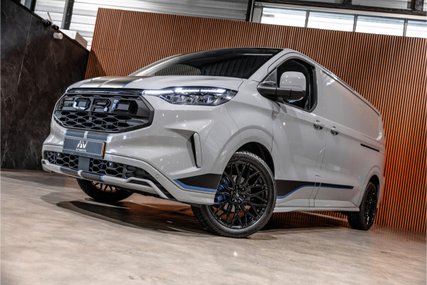 Ford Transit Custom 300 2.0 TDCI L2H1 Sport | L+R Schuifdeur | Bang & Olufsen | ACC | Blind Spot | Elek stoelen | CarPlay | Navigatie | LED | DAB | Stoelverwarming | Trekhaak | Dealer onderhouden | Verlengde fabrieksgarantie | BPM Vrij
