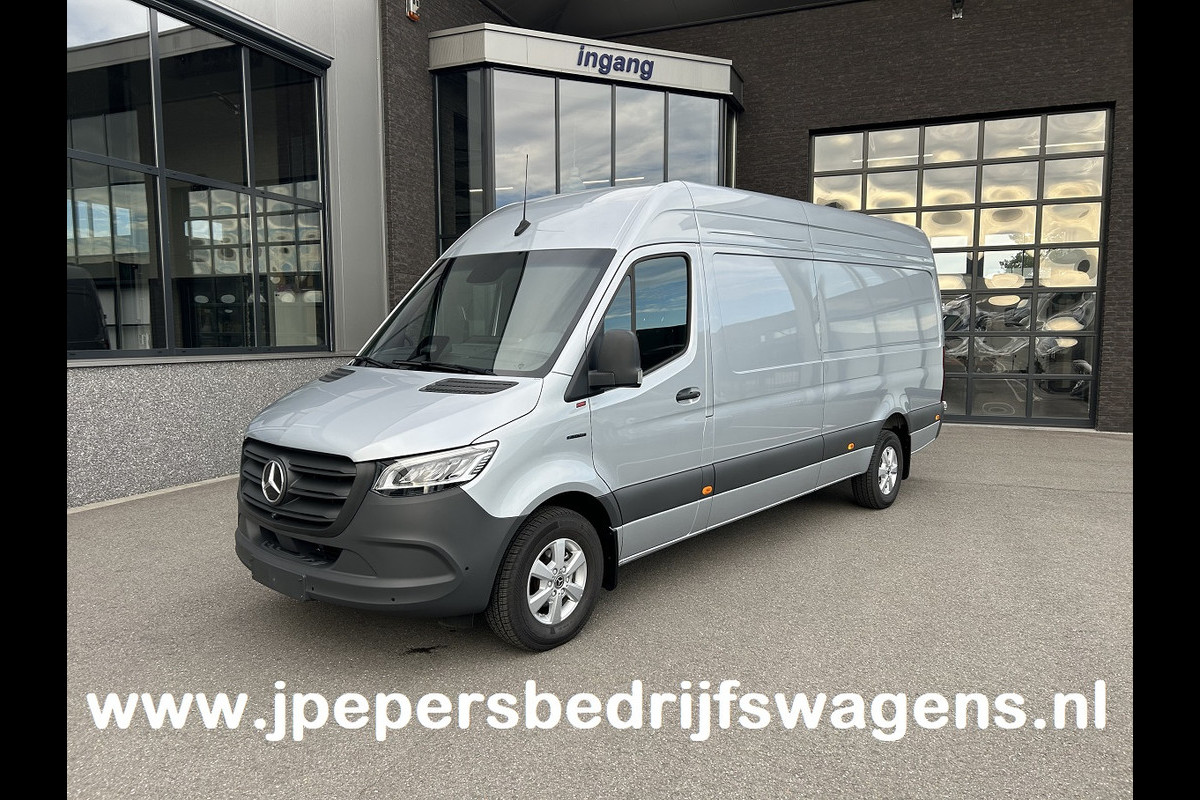 Mercedes-Benz eSprinter 320 L3 H2 Select 81kWh / Snel laden 115Kw / LED / Distronic / Carplay / Navigatie / Camera / Parkeersensoren / LMV