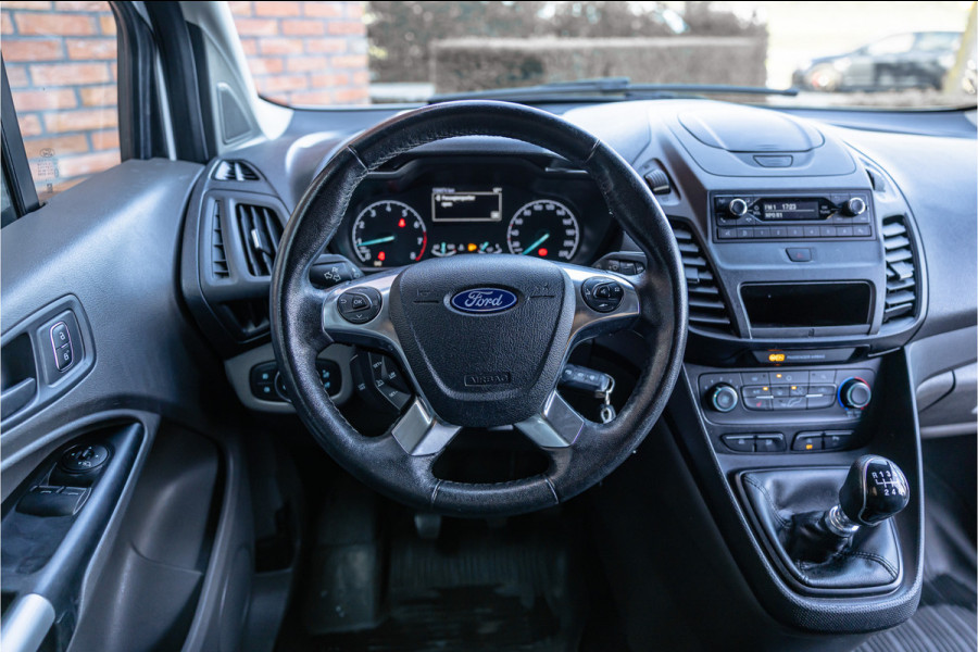 Ford Transit Connect 1.0 Ecoboost L2 | Cruise control | 3-Zitter | Stoelverwarming | PDC V+A | MF Stuur | Airco | Trekhaak | Elek spiegels | DAB | Nieuwe APK