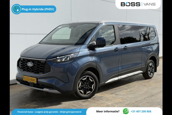 Ford Tourneo Custom 233PK PHEV Prijs Incl. BPM Excl. BTW Automaat 8-Personen Automaat LED B&O Audio Lichtmetalen Velgen PDC Carplay Camera Parkeersensoren Cruise Control