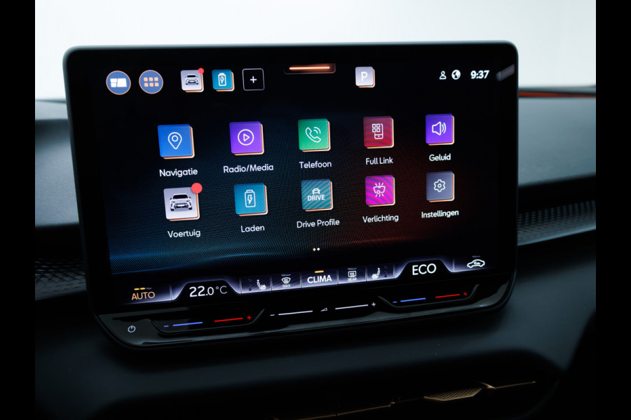 CUPRA Terramar 1.5 TSI e-Hybrid Business| Memory | HuD | 360 Camera | Full Led | Ergo active stoel | Elec. klep | Adap. cruise | Navigatie, Apple carplay/Android auto, Stoel- & Stuurverwarming, All season banden