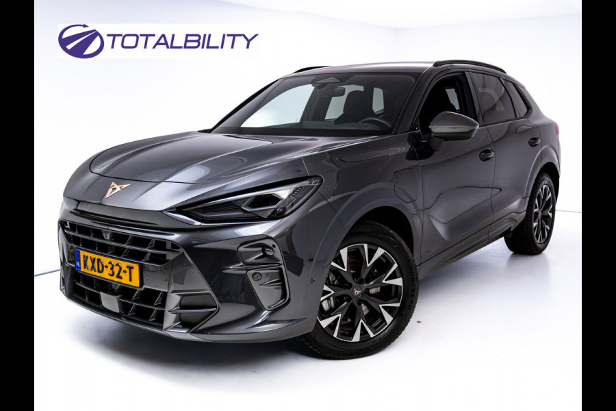 CUPRA Terramar 1.5 TSI e-Hybrid Business| Memory | HuD | 360 Camera | Full Led | Ergo active stoel | Elec. klep | Adap. cruise | Navigatie, Apple carplay/Android auto, Stoel- & Stuurverwarming, All season banden