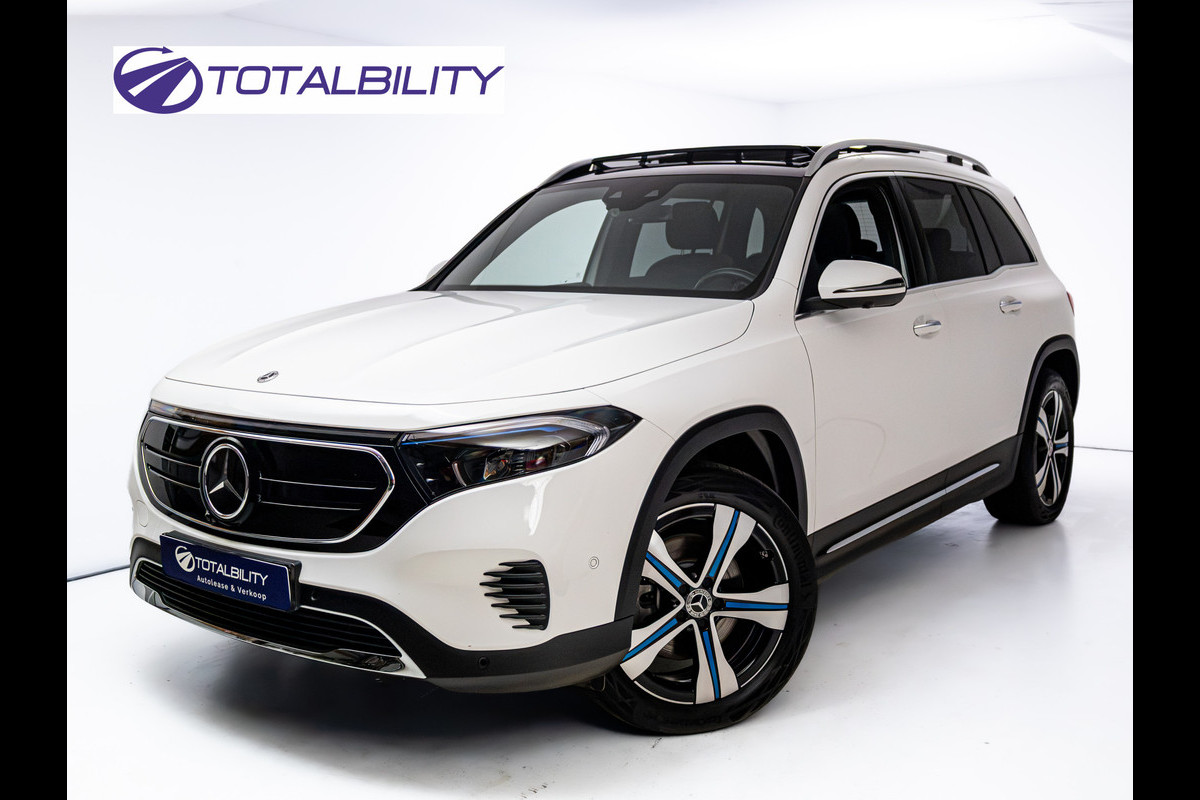 Mercedes-Benz EQB 250+ Luxury Progr. 71 kWh | 501 km WLTP | Pano | Stoelverw. | Headup | Navigatie | App. connect | Sfeerverlichting | Comfort Chassis, PDC, 360 Camera, 19"LMV, High performance led, Focal audio, Rijklaarprijs