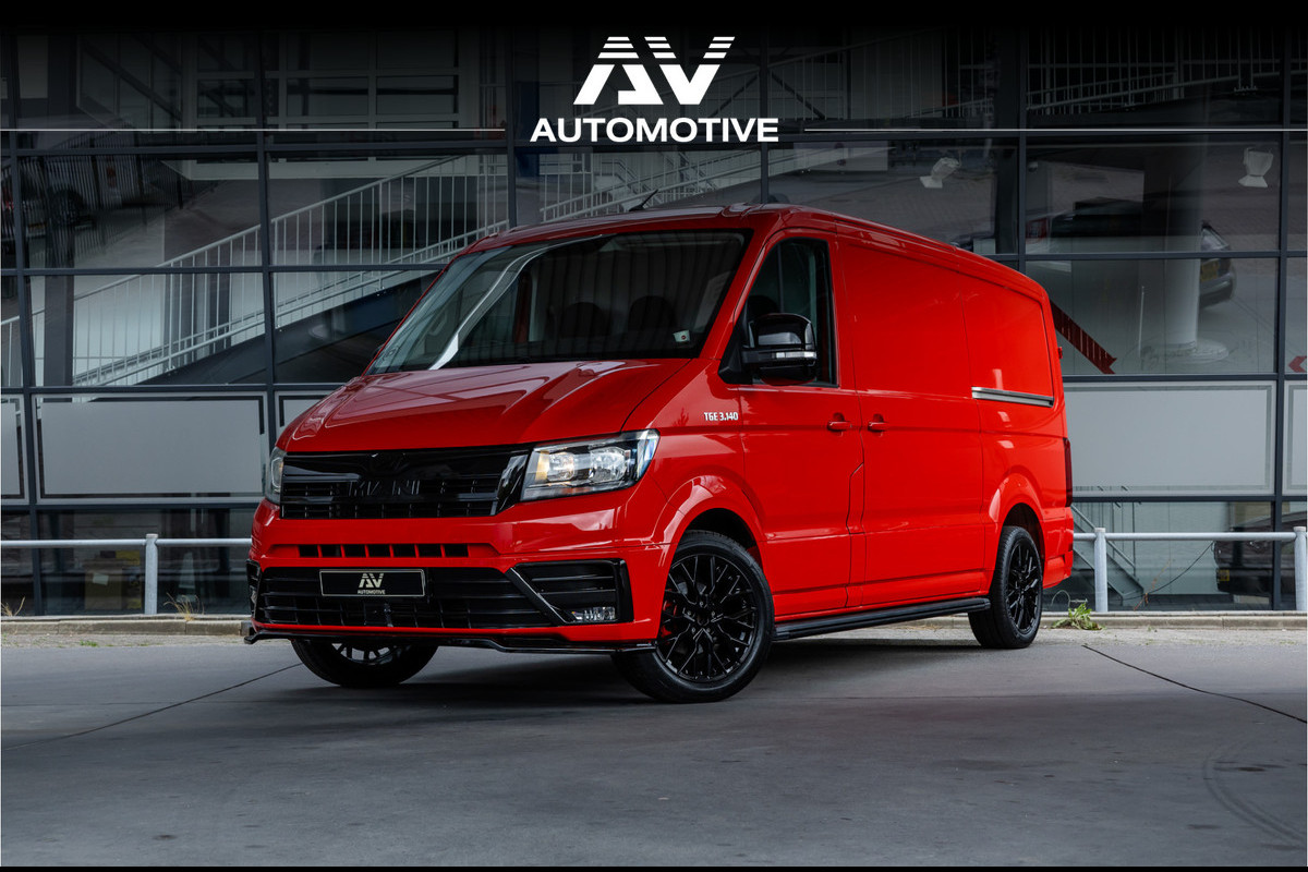 MAN TGE 35 2.0 L3H2 DSG | ACC | Standkachel | CarPlay | Navigatie | Camera | MF Stuur | Sortimo | DAB | Stoelverwarming | Nieuwe APK