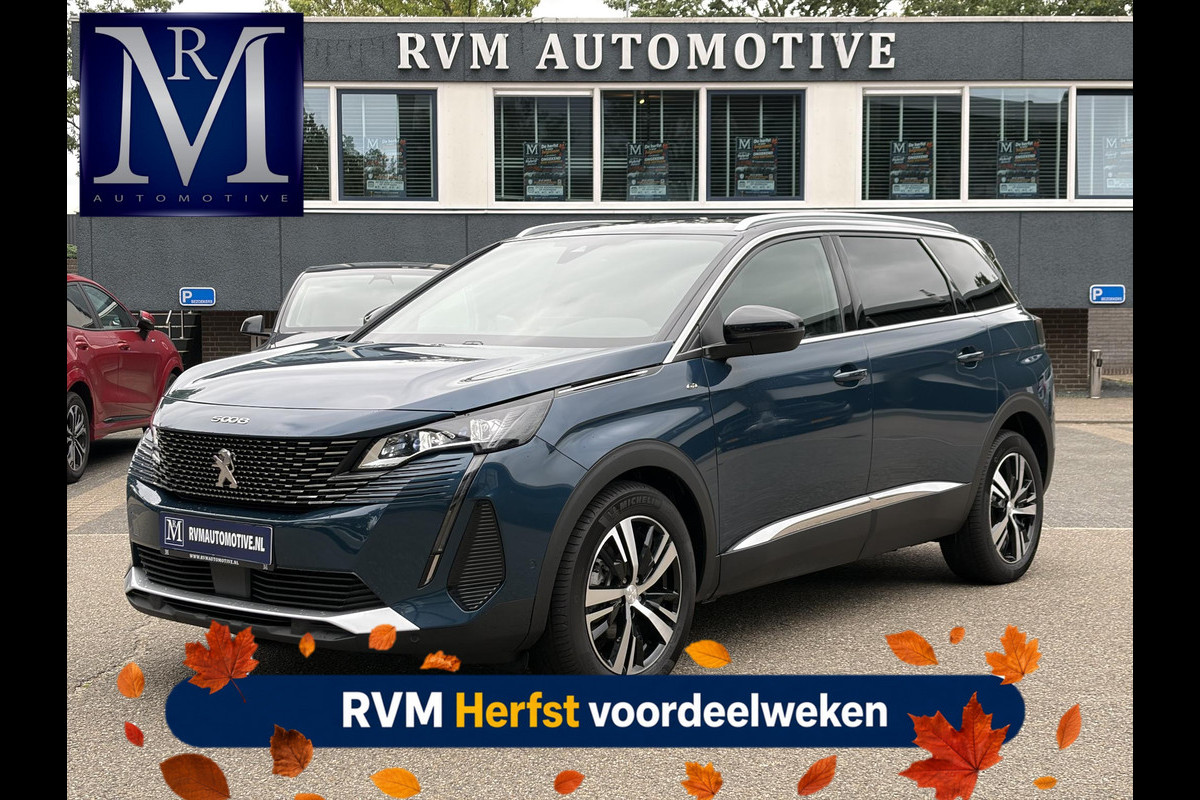 Peugeot 5008 1.2 GT HYBRID 136 7 PERSOONS| VAN:33.900,- VOOR:29.877,- UW HERFSTVOORDEEL:4.023,-| ADAPTIVE CRUISE CONTROL| 12.000KM! | STOELVERWARMING| RIJKLAARPRIJS INCL. 12 MND BOVAG GARANTIE|