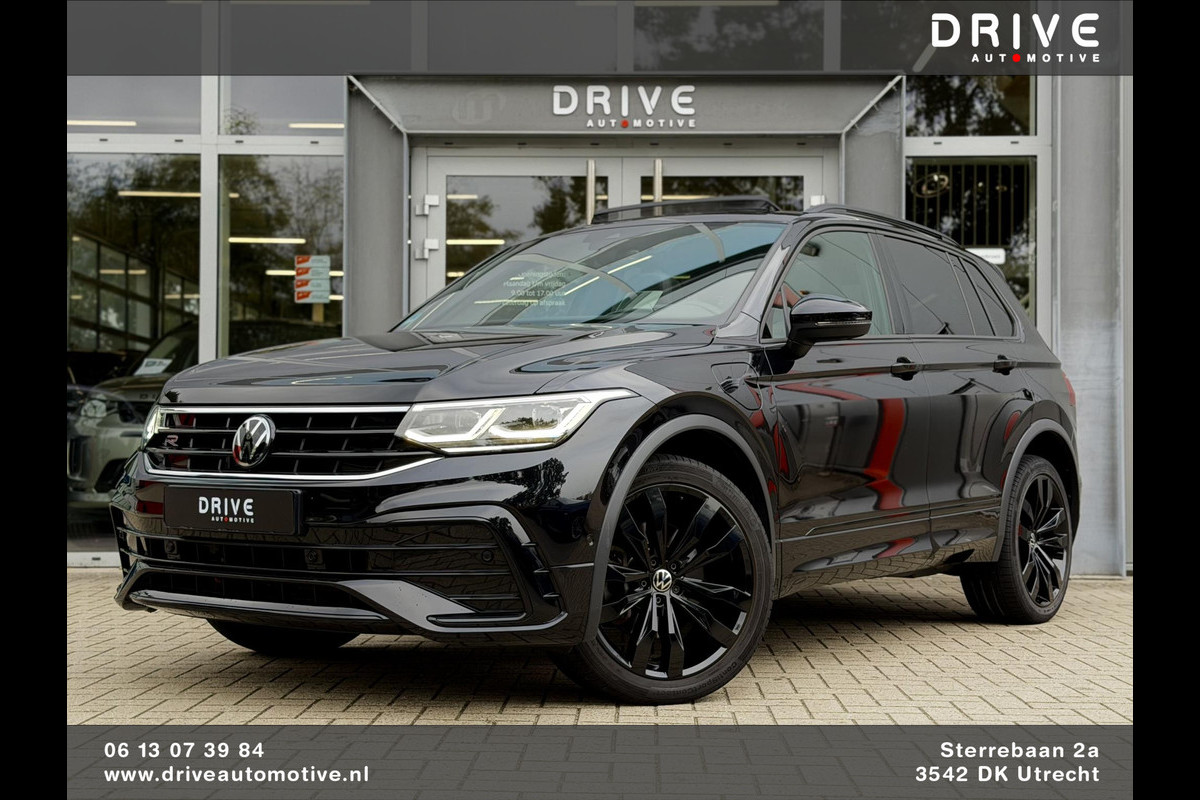 Volkswagen Tiguan 1.4 TSI eHybrid R-Line Business+ Black Style |Pano|Leer|Memory|ACC|Winter|HUD|IQ|Trekhaak|20"