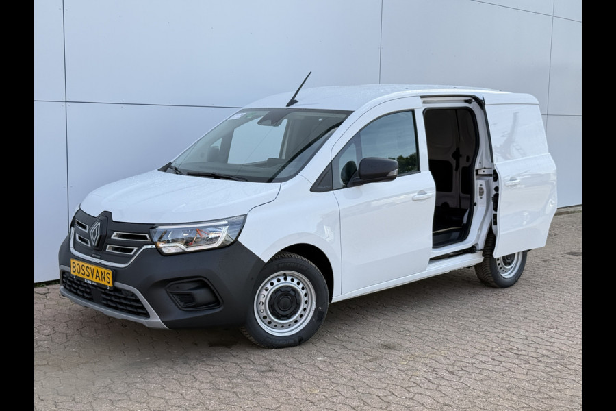 Renault Kangoo e-Tech 45kWh 122PK Nieuw! Elektrisch 300km WLTP Dubbele Schuifdeur LED Airco Carplay Cruise Control Camera Parkeersensoren v+a