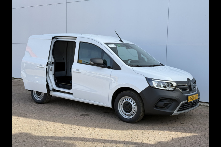 Renault Kangoo e-Tech 45kWh 122PK Nieuw! Elektrisch 300km WLTP Dubbele Schuifdeur LED Airco Carplay Cruise Control Camera Parkeersensoren v+a