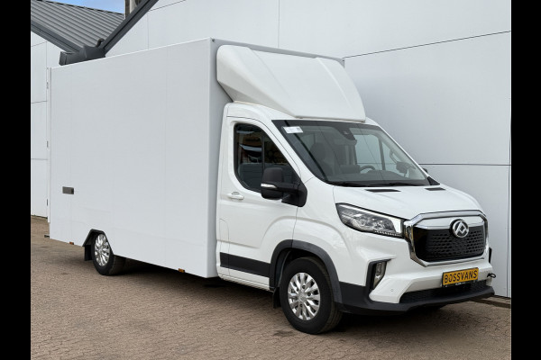 Maxus eDeliver 9 65 kWh Elektrisch L4 172km WLTP Bakwagen LED Airco Adaptieve Cruise Camera Carplay Parkeersensoren Foodtruck Meubelbak Paardenwagen