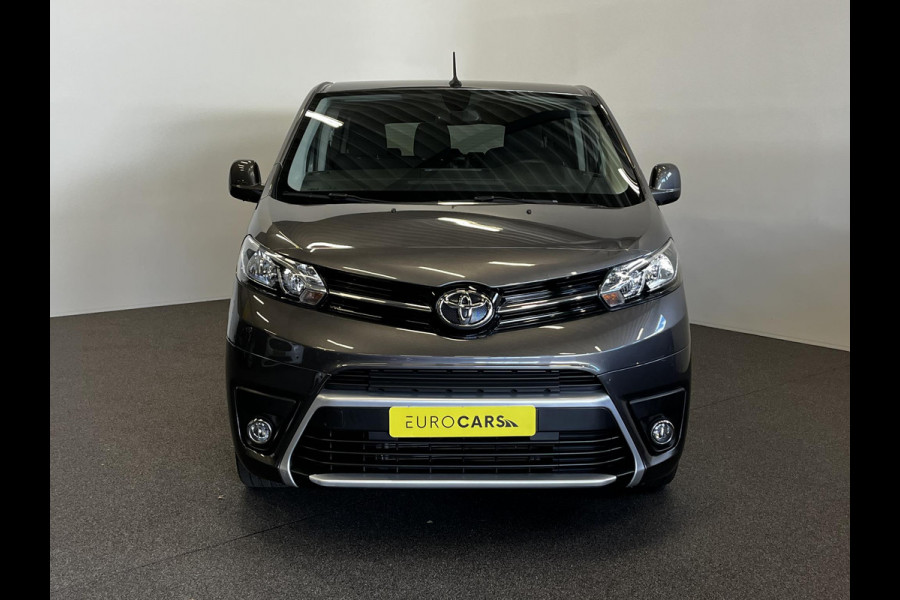 Toyota PROACE Electric Shuttle Long Extra Range Cool 75 kWh 9persoons PERSONENBUS Navigatie Apple Carplay/Android Auto Parkeersensoren Cruise Control Lichtmetalen velgen Getinte ramen Airco