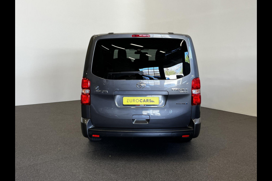 Toyota PROACE Electric Shuttle Long Extra Range Cool 75 kWh 9persoons PERSONENBUS Navigatie Apple Carplay/Android Auto Parkeersensoren Cruise Control Lichtmetalen velgen Getinte ramen Airco