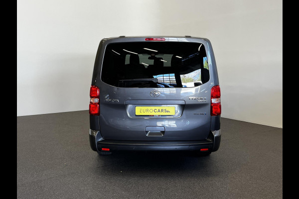 Toyota PROACE Electric Shuttle Long Extra Range Cool 75 kWh 9persoons PERSONENBUS Navigatie Apple Carplay/Android Auto Parkeersensoren Cruise Control Lichtmetalen velgen Getinte ramen Airco