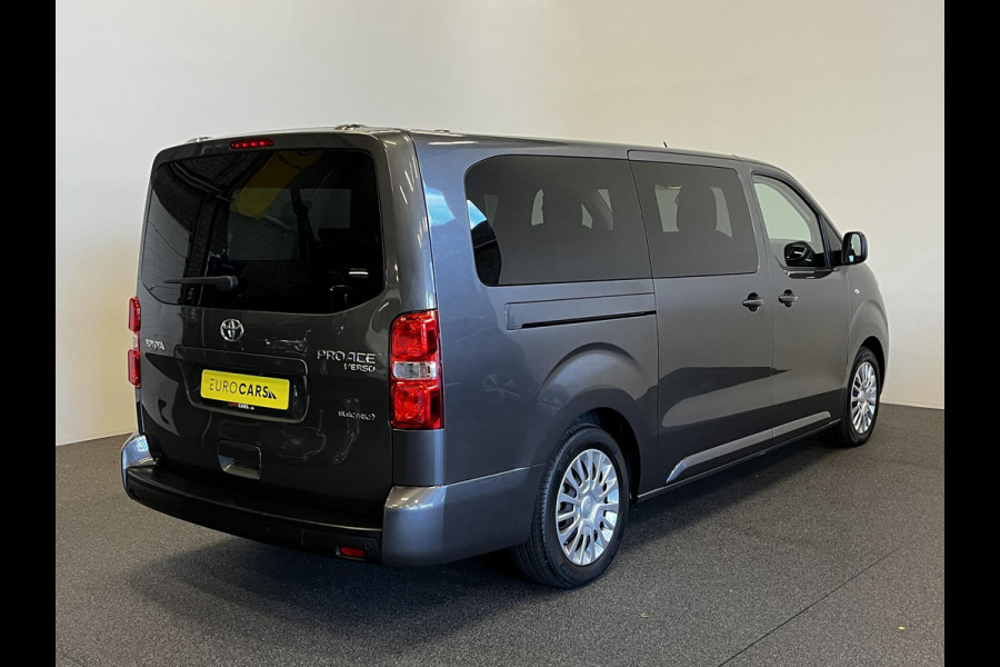 Toyota PROACE Electric Shuttle Long Extra Range Cool 75 kWh 9persoons PERSONENBUS Navigatie Apple Carplay/Android Auto Parkeersensoren Cruise Control Lichtmetalen velgen Getinte ramen Airco