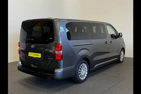 Toyota PROACE Electric Shuttle Long Extra Range Cool 75 kWh 9persoons PERSONENBUS Navigatie Apple Carplay/Android Auto Parkeersensoren Cruise Control Lichtmetalen velgen Getinte ramen Airco
