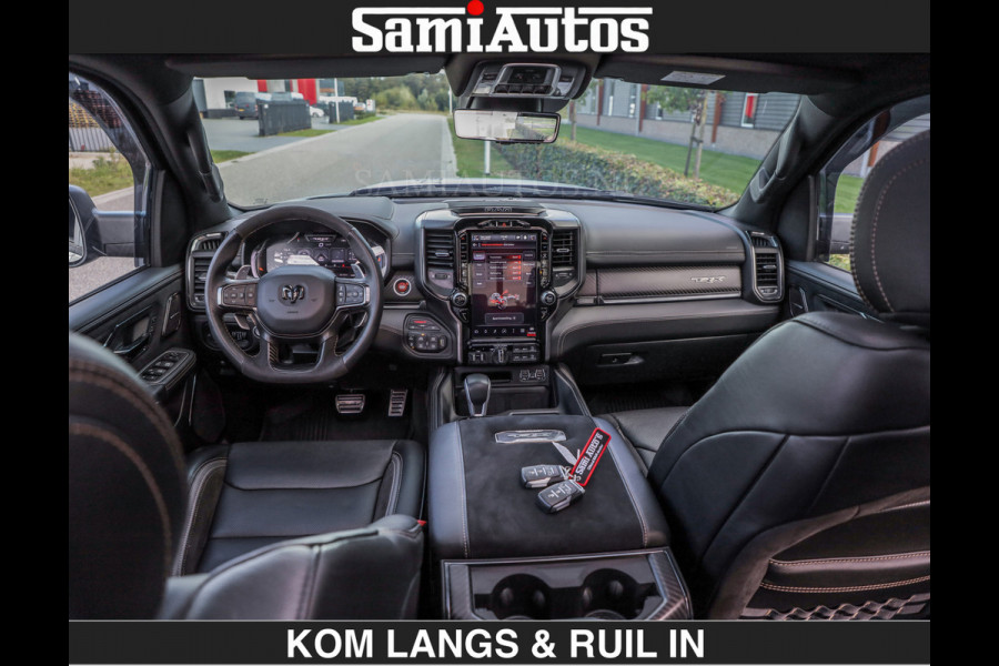 Dodge Ram TRX FINAL EDITION | HELLCAT 6.2 V8 712PK | 124950,- excl | BOM VOL | CARBON | CREW CAB | GRIJSKENTEKEN | 5 PERSOONS | DC | DUBBELE CABINE |