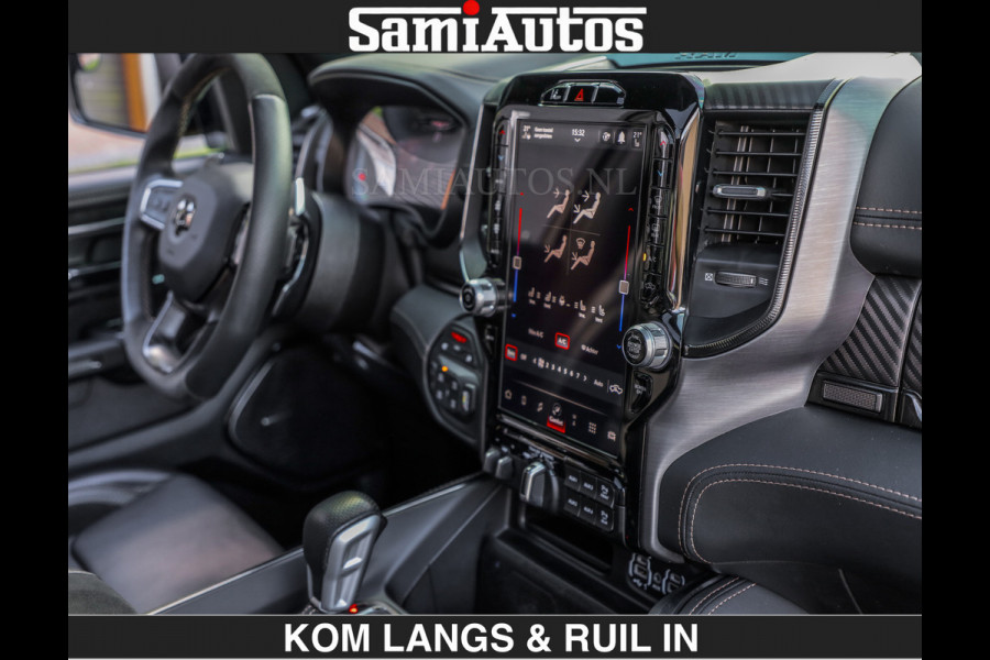 Dodge Ram TRX FINAL EDITION | HELLCAT 6.2 V8 712PK | 124950,- excl | BOM VOL | CARBON | CREW CAB | GRIJSKENTEKEN | 5 PERSOONS | DC | DUBBELE CABINE |