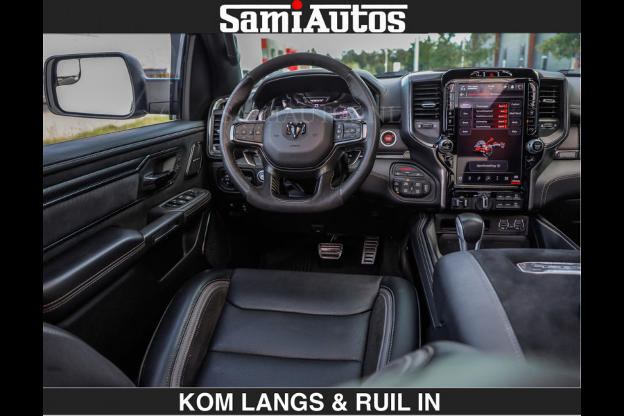 Dodge Ram TRX FINAL EDITION | HELLCAT 6.2 V8 712PK | 124950,- excl | BOM VOL | CARBON | CREW CAB | GRIJSKENTEKEN | 5 PERSOONS | DC | DUBBELE CABINE |