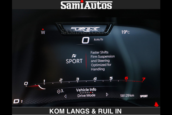 Dodge Ram TRX FINAL EDITION | HELLCAT 6.2 V8 712PK | 124950,- excl | BOM VOL | CARBON | CREW CAB | GRIJSKENTEKEN | 5 PERSOONS | DC | DUBBELE CABINE |