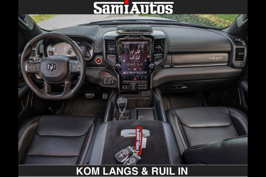 Dodge Ram TRX FINAL EDITION | HELLCAT 6.2 V8 712PK | 124950,- excl | BOM VOL | CARBON | CREW CAB | GRIJSKENTEKEN | 5 PERSOONS | DC | DUBBELE CABINE |