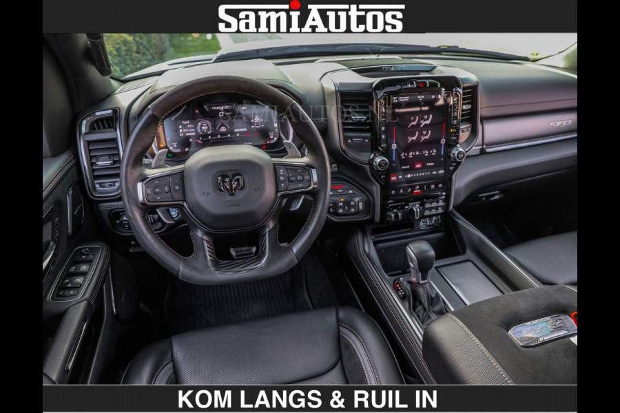 Dodge Ram TRX FINAL EDITION | HELLCAT 6.2 V8 712PK | 124950,- excl | BOM VOL | CARBON | CREW CAB | GRIJSKENTEKEN | 5 PERSOONS | DC | DUBBELE CABINE |
