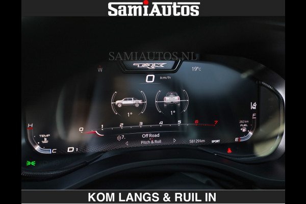 Dodge Ram TRX FINAL EDITION | HELLCAT 6.2 V8 712PK | 124950,- excl | BOM VOL | CARBON | CREW CAB | GRIJSKENTEKEN | 5 PERSOONS | DC | DUBBELE CABINE |