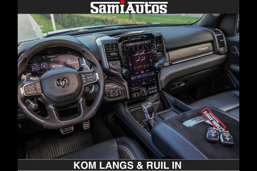 Dodge Ram TRX FINAL EDITION | HELLCAT 6.2 V8 712PK | 124950,- excl | BOM VOL | CARBON | CREW CAB | GRIJSKENTEKEN | 5 PERSOONS | DC | DUBBELE CABINE |