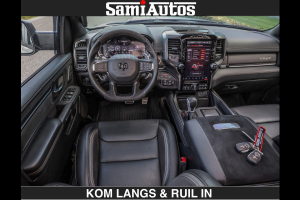 Dodge Ram TRX FINAL EDITION | HELLCAT 6.2 V8 712PK | 124950,- excl | BOM VOL | CARBON | CREW CAB | GRIJSKENTEKEN | 5 PERSOONS | DC | DUBBELE CABINE |