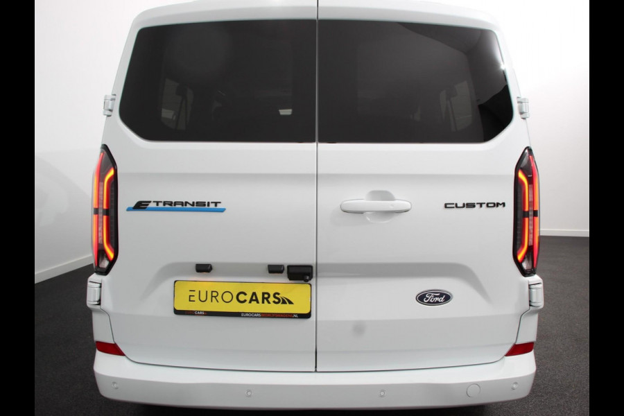 Ford E-Transit Custom 340 L2H1 Limited 65 kWh 8 persoons Automaat Cruise Control Airco Lichtmetalen Velgen