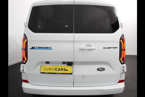 Ford E-Transit Custom 340 L2H1 Limited 65 kWh 8 persoons Automaat Cruise Control Airco Lichtmetalen Velgen