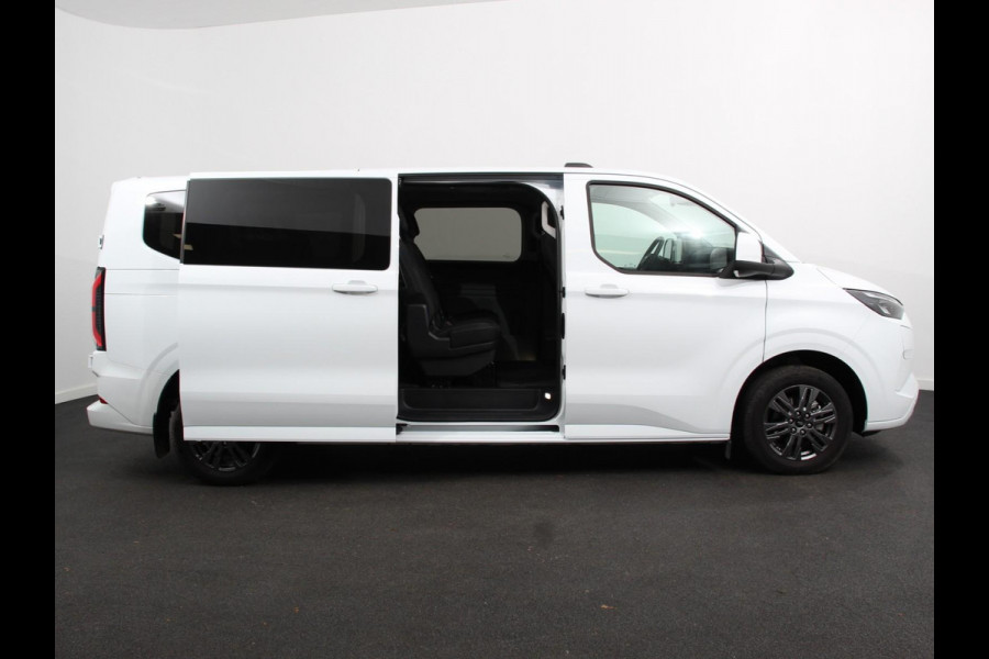 Ford E-Transit Custom 340 L2H1 Limited 65 kWh 8 persoons Automaat Cruise Control Airco Lichtmetalen Velgen