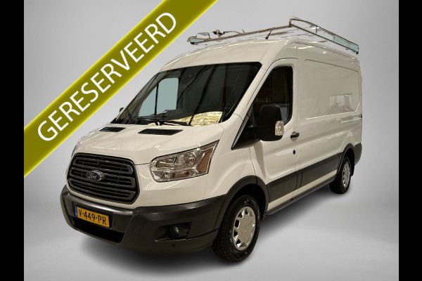 Ford Transit 2.0 TDCI L2H2 3Pers. / Pdc.V+A / Airco / Radio multimedia / Imperial + Ladder / Zeer nette bus! / Apk 07-2027