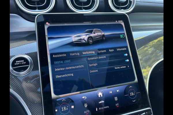 Mercedes-Benz GLC 300e AMG 4Matic // Trekhaak // Memory // 360 Camera // Panoramadak // Digital Light // Night pakket // Keyless // Augmented