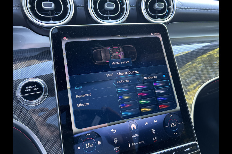 Mercedes-Benz GLC 300e AMG 4Matic // Trekhaak // Memory // 360 Camera // Panoramadak // Digital Light // Night pakket // Keyless // Augmented