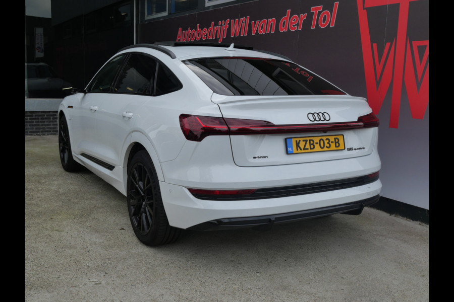 Audi e-tron Sportback 55 QUATTRO S-EDITION 95 kWh | COMPETITION | PANO | TREKHAAK | B&O | CAMERA SPIEGELS!!