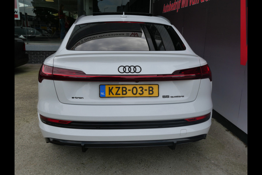 Audi e-tron Sportback 55 QUATTRO S-EDITION 95 kWh | COMPETITION | PANO | TREKHAAK | B&O | CAMERA SPIEGELS!!
