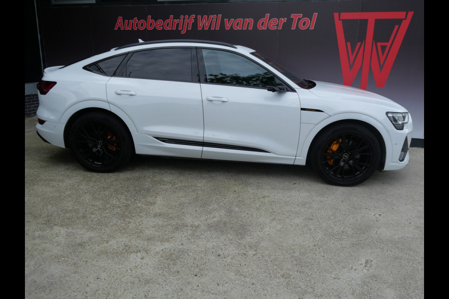 Audi e-tron Sportback 55 QUATTRO S-EDITION 95 kWh | COMPETITION | PANO | TREKHAAK | B&O | CAMERA SPIEGELS!!