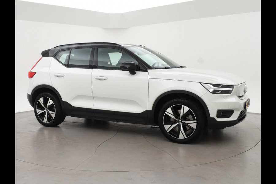 Volvo XC40 RECHARGE P8 408 PK R-DESIGN BTW + PANORAMA | H/K | TREKHAAK | 360 CAMERA | LEDER