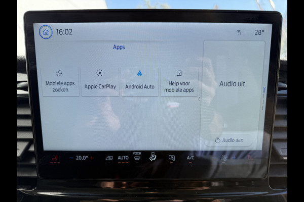 Ford E-Transit 68kWh 184PK L4H3 317km WLTP 93.7% (SOH) BEV Snelladen Carplay Climate control 360° Camera Parkeersensoren v+a Stoelverwarming