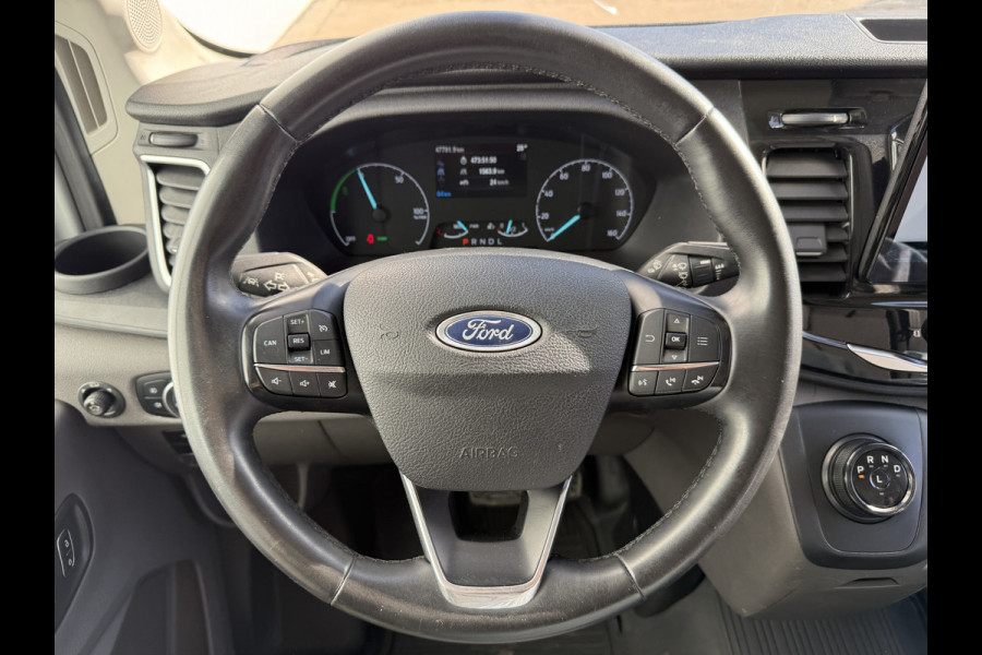 Ford E-Transit 68kWh 184PK L4H3 317km WLTP 93.7% (SOH) BEV Snelladen Carplay Climate control 360° Camera Parkeersensoren v+a Stoelverwarming