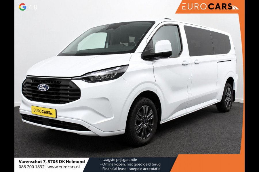 Ford Transit Custom 340 2.5 Automaat PHEV L2H1 Limited 9 PERS Navigatie Apple CarPlay Android Auto Camera Parkeerhulp Adaptive Cruise Control Dodehoekdetectie Stoel- en stuurverwarming Full Led Climate Control Lichtmetalen velgen