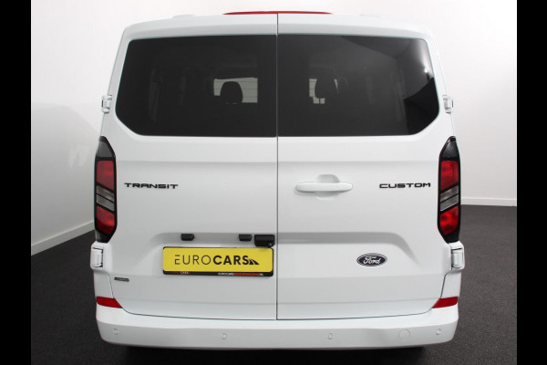Ford Transit Custom 340 2.5 Automaat PHEV L2H1 Limited 9 PERS Navigatie Apple CarPlay Android Auto Camera Parkeerhulp Adaptive Cruise Control Dodehoekdetectie Stoel- en stuurverwarming Full Led Climate Control Lichtmetalen velgen