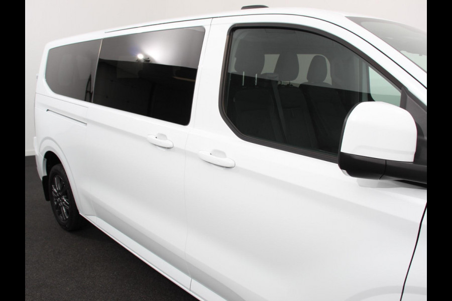 Ford Transit Custom 340 2.5 Automaat PHEV L2H1 Limited 9 PERS Navigatie Apple CarPlay Android Auto Camera Parkeerhulp Adaptive Cruise Control Dodehoekdetectie Stoel- en stuurverwarming Full Led Climate Control Lichtmetalen velgen