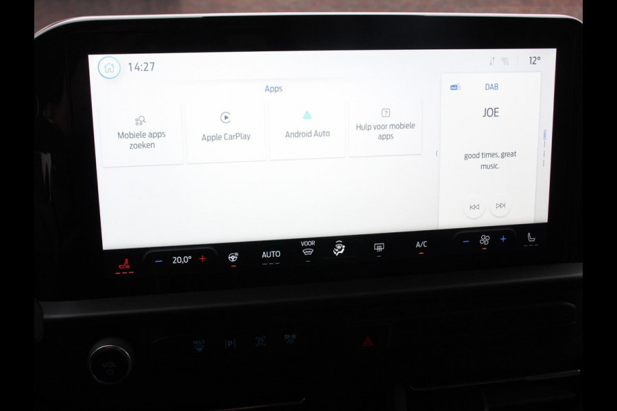 Ford Transit Custom 340 2.5 Automaat PHEV L2H1 Limited 9 PERS Navigatie Apple CarPlay Android Auto Camera Parkeerhulp Adaptive Cruise Control Dodehoekdetectie Stoel- en stuurverwarming Full Led Climate Control Lichtmetalen velgen