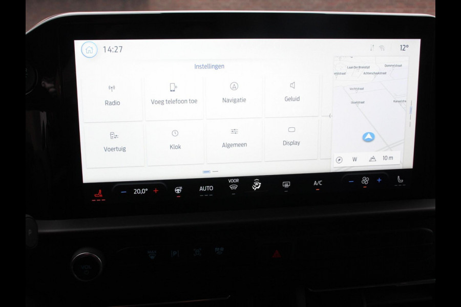 Ford Transit Custom 340 2.5 Automaat PHEV L2H1 Limited 9 PERS Navigatie Apple CarPlay Android Auto Camera Parkeerhulp Adaptive Cruise Control Dodehoekdetectie Stoel- en stuurverwarming Full Led Climate Control Lichtmetalen velgen