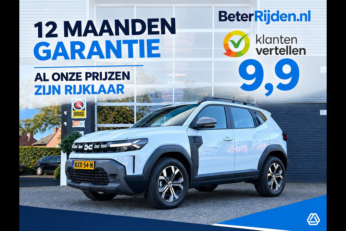 Dacia Duster 100 ECO-G Expression, Airco, Camera, CarPlay, Cruise, Virtual Cockpit, Bluetooth, DAB, Safety, Fabrieksgarantie