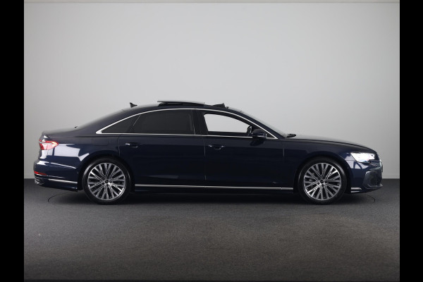 Audi A8 60 TFSI e quattro Lang 462pk | Panoramadak | Ventilatie + massage voor en achter | HUD | Luchtvering |