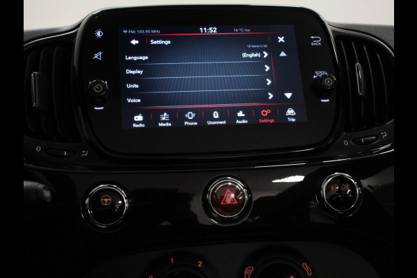 Fiat 500C 1.0 Cabrio Bella Vita Airco Cruise control Parkeersensor achter Radio