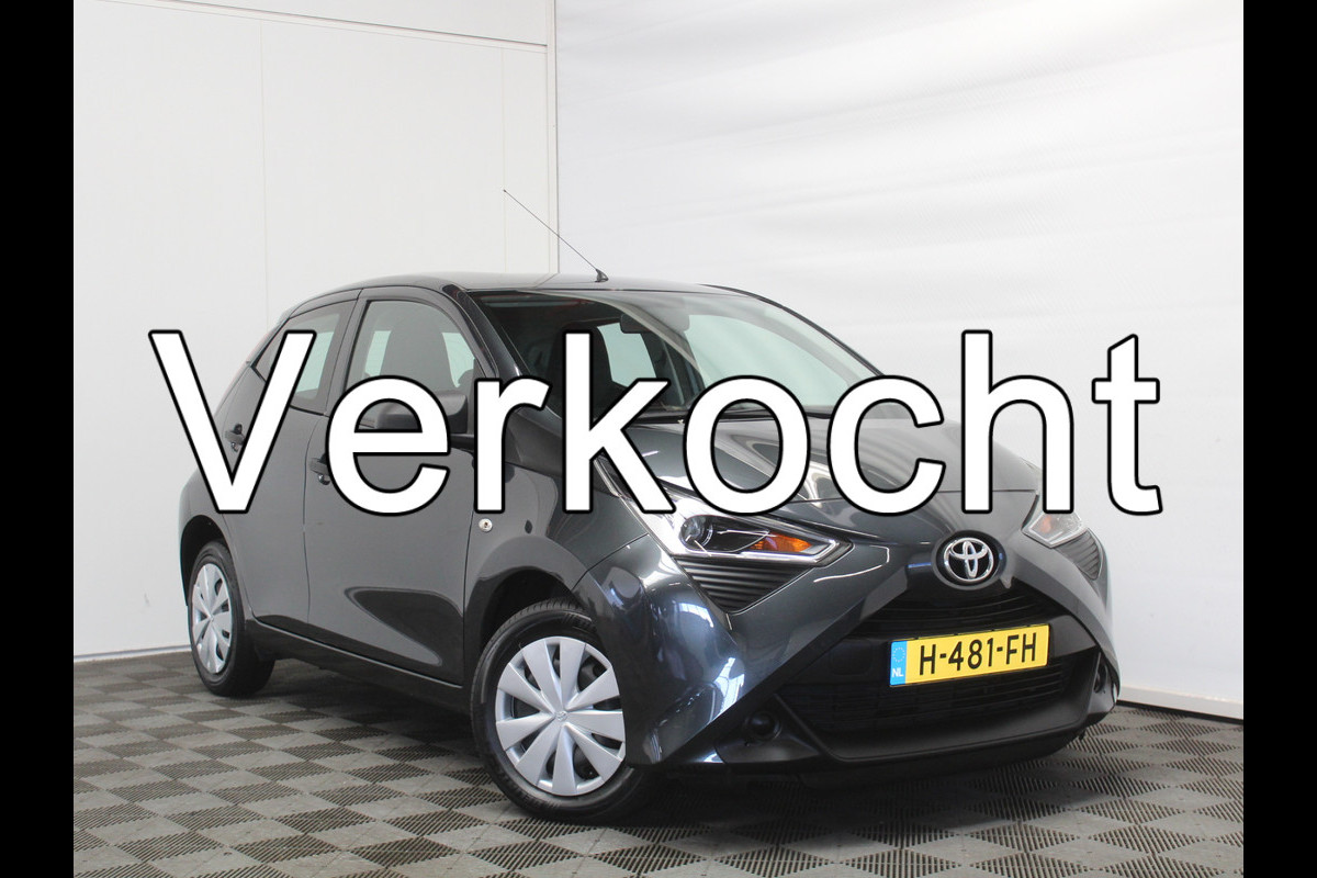 Toyota Aygo 1.0 VVT-i x-fun AIRCO | CV | LED | STB | BLUETOOTH | ELRM | ISOFIX