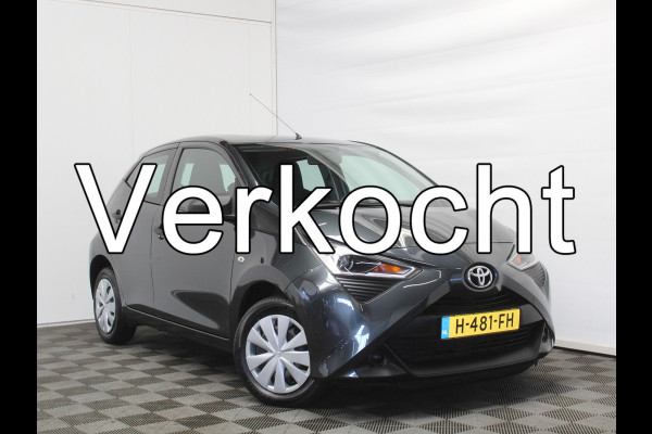 Toyota Aygo 1.0 VVT-i x-fun AIRCO | CV | LED | STB | BLUETOOTH | ELRM | ISOFIX