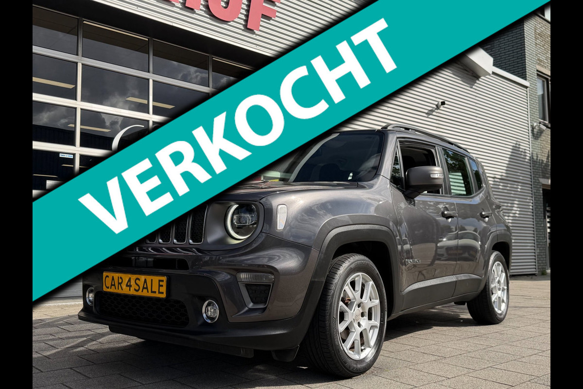 Jeep Renegade 1.0T 88 kW T-GDI CAT Limited - Navigatie I Airco I Sport velgen I Xenon I PDC I Veiligheid pakket